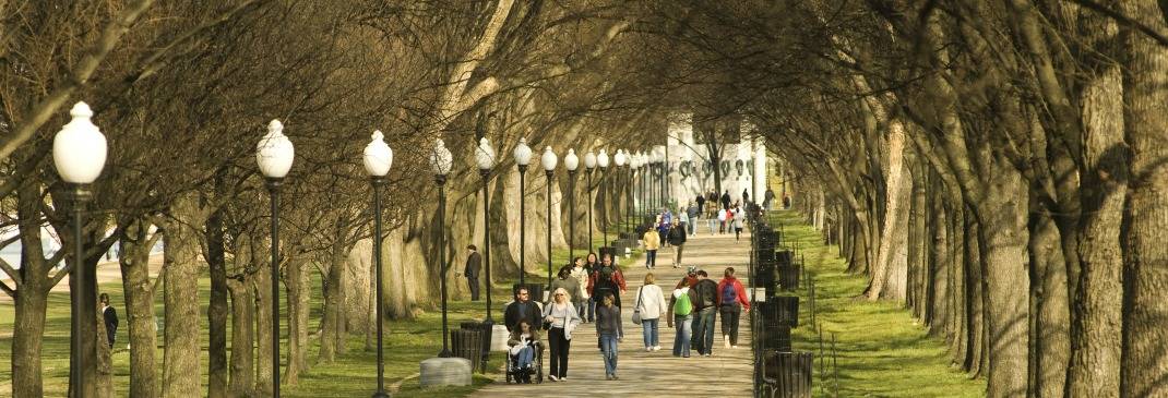 Promenade in Washington D.C.